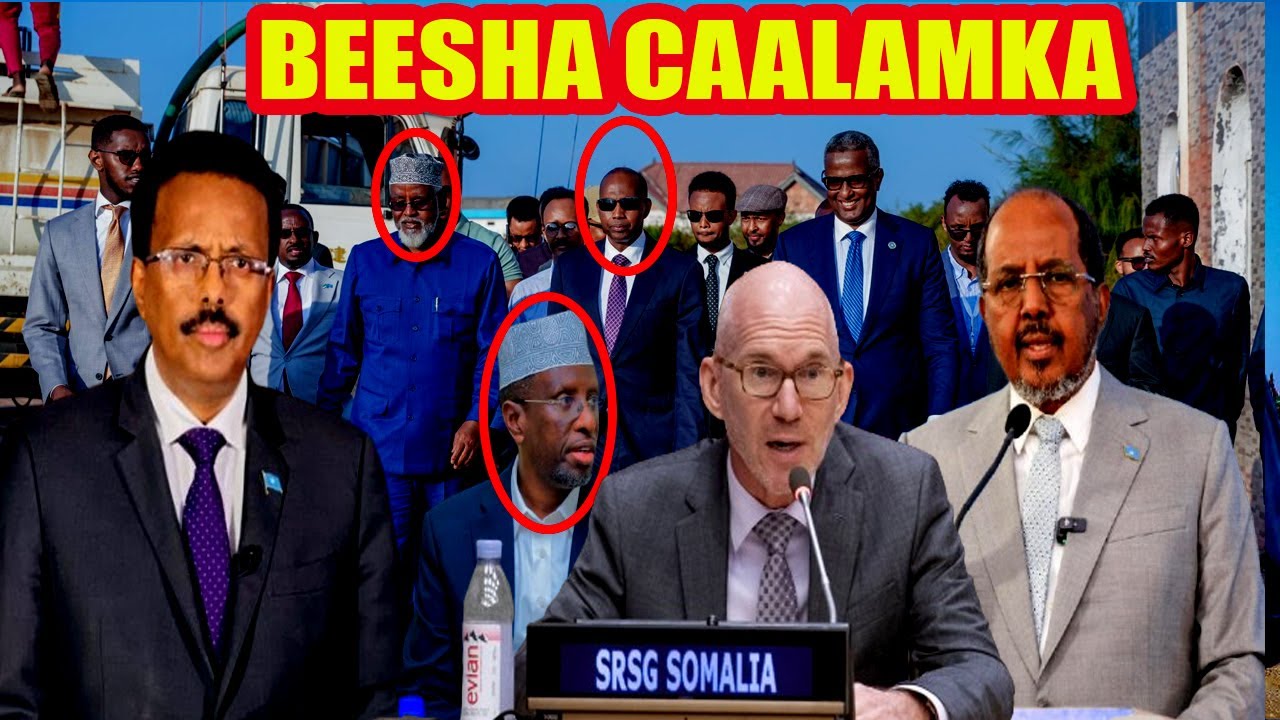 DEG DEG Beesha Caalamka oo Dhex dhexaadinaya Xasan sh &Mucaaradka, Fariimo xasaasi ah oo Loogu diray