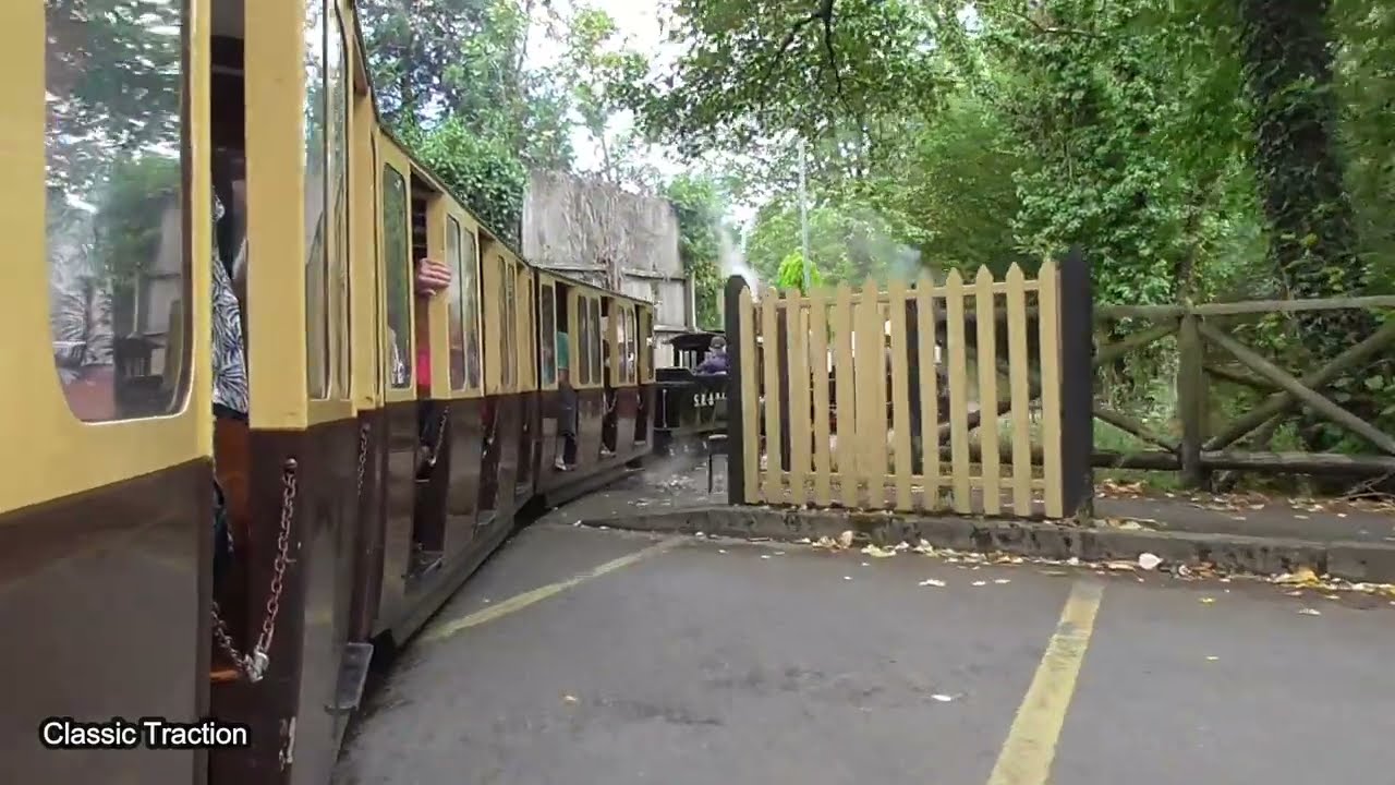 TRAIN RIDE AT THE BICKINGTON STEAM RLY BEHIND W&WLR No. 4 NORFOLK PIONEER + SANDY RIVER No. 24