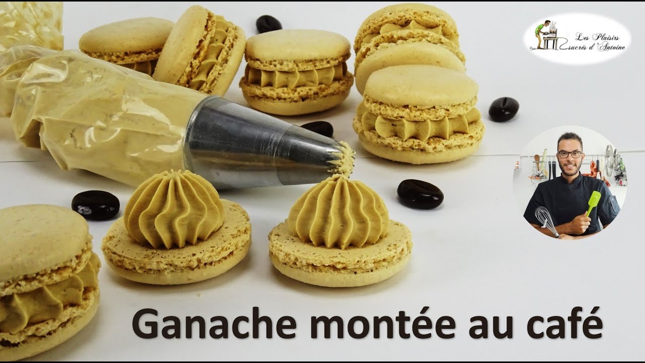 recette ☕ GANACHE MONTÉE AU CAFÉ ☕ simple et rapide