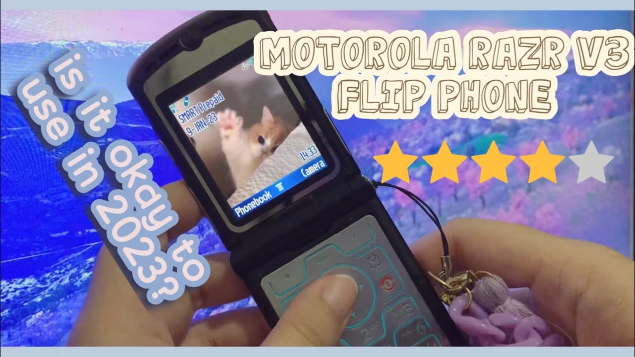 MY IMPRESSION OF USING MOTOROLA RAZR V3 FLIP PHONE IN 2023
