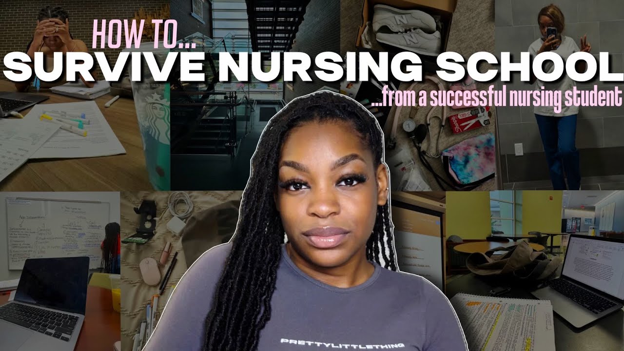 Nursing Student Survival Guide🩺‼️How to SUCCEED in Nursing School in 5 SIMPLE Steps