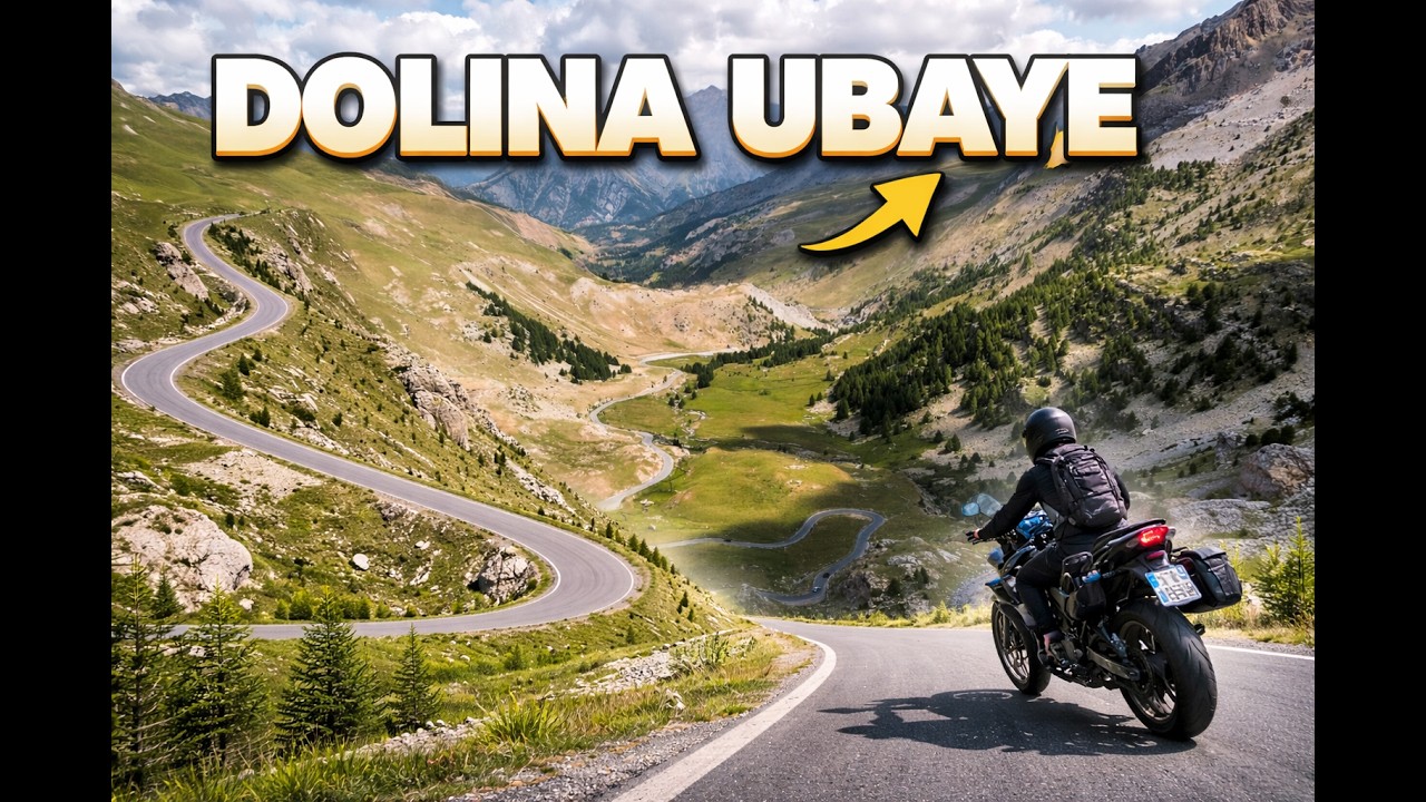 DOLINA UBAYE &ndash; Droga, kt&oacute;ra NIE POWINNA ISTNIEĆ 😱🏍️