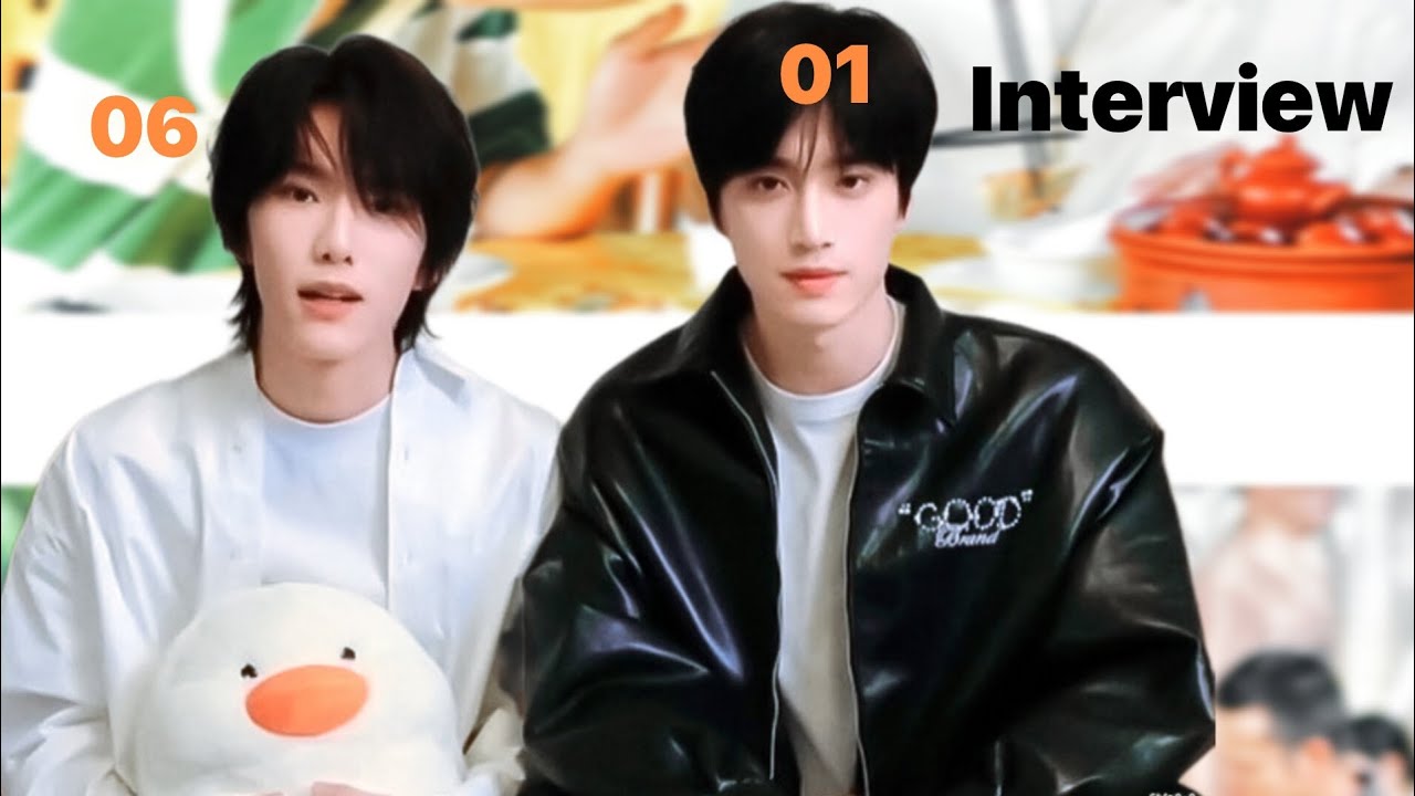 Zhang kangle ✗ Ma Boquan | Interview moments ‼️#3