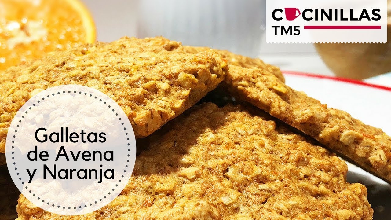 Galletas de Avena y Naranja | Receta Fácil y Rápida