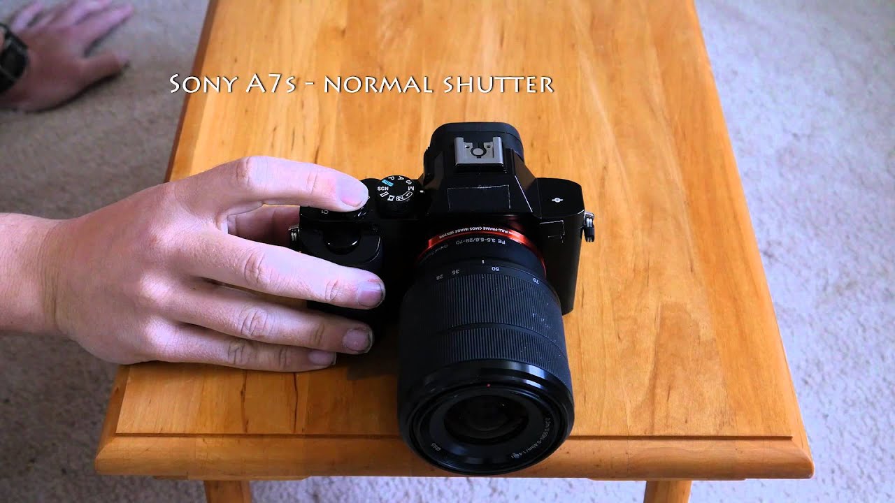 Camera Shutter Sounds - mirrorless v dSLRS