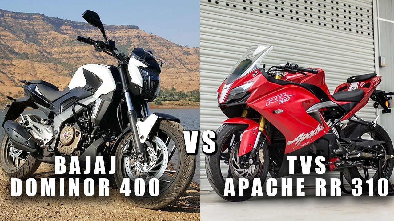 Bajaj Dominor 400 vs TVS Apache RR 310-Specifications