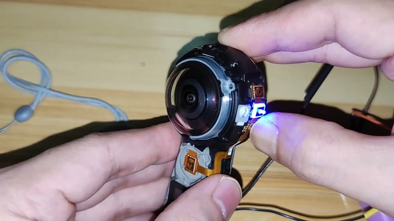 Samsung Gear 360 (2017) diy battery replacement