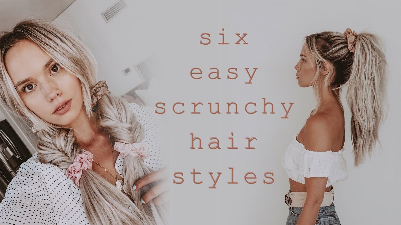 6 Easy Scrunchy Hairstyles | Kirsten Zellers