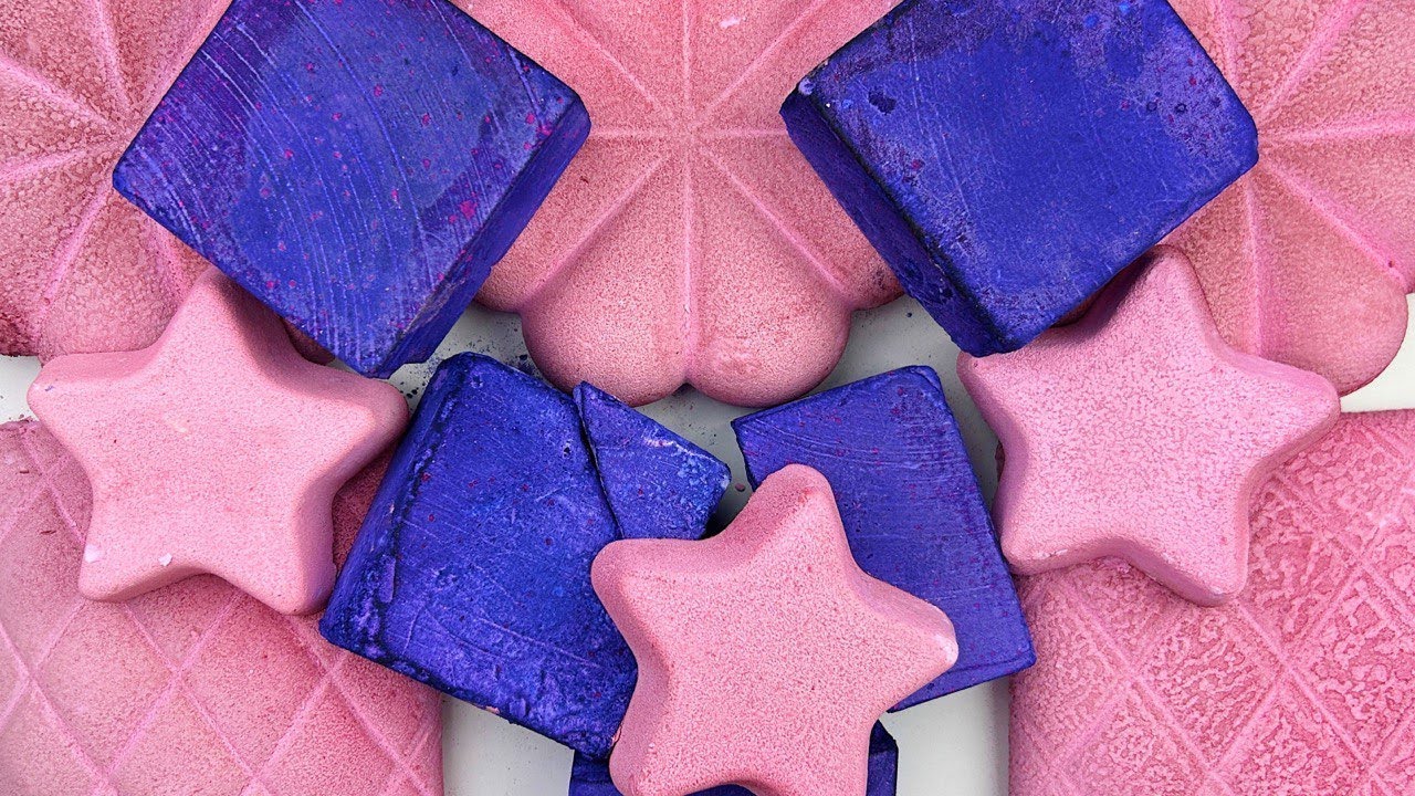 GYM CHALK★Dyed chalk★Crispy powder★Oddly satisfying video★