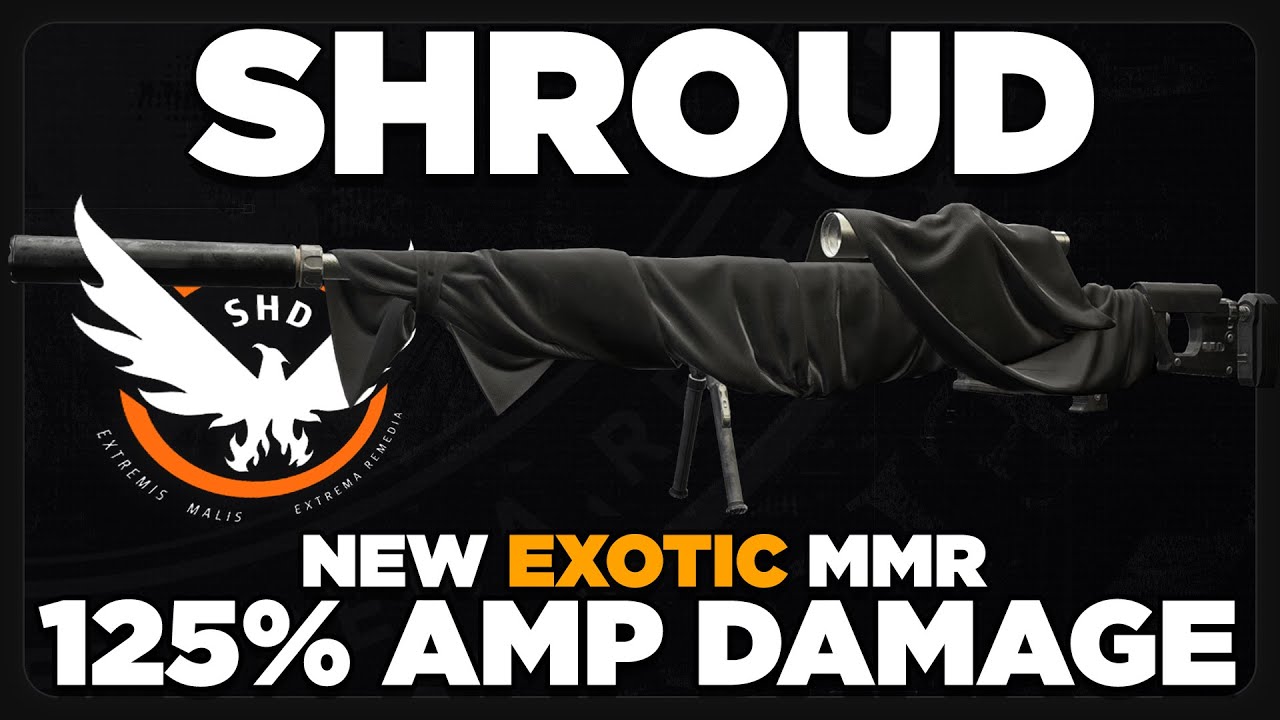 125% Amplification Damage ~ NEW Exotic MMR Shroud | TU25 PTS | The Division 2