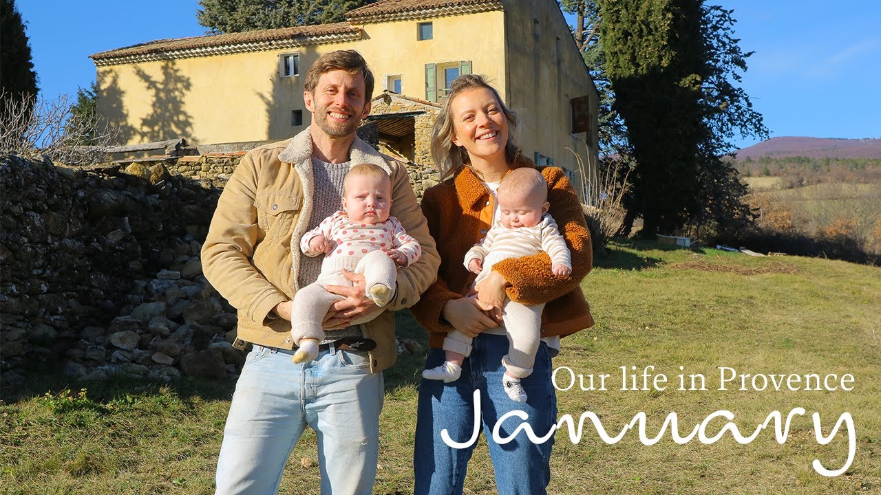 Our (first) year in PROVENCE Ep 1: January (What it's like to live in a mountain village)
