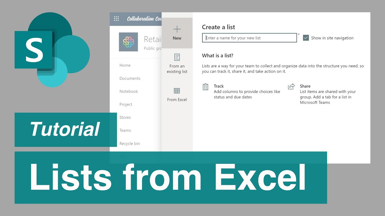 Импорт данных Excel в список SharePoint | Microsoft SharePoint