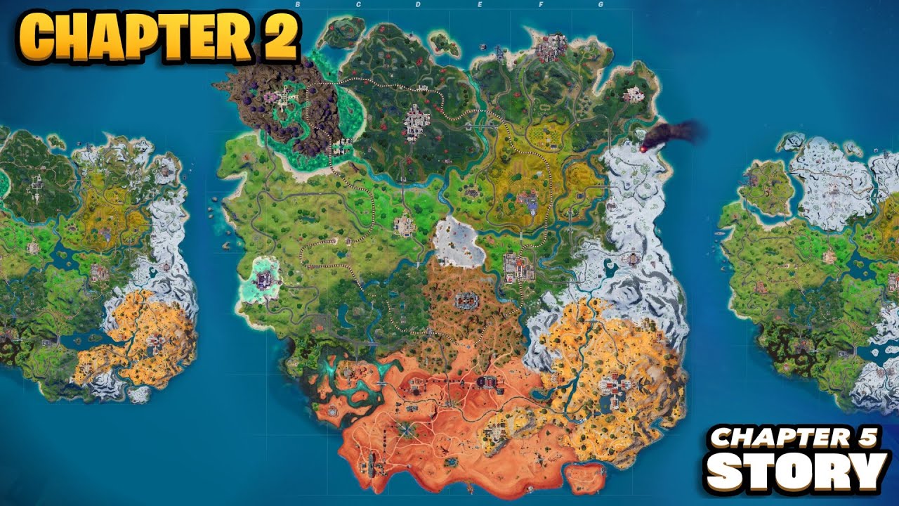 What if Fortnite Chapter 2 had Chapter 5 STORY Map Concept