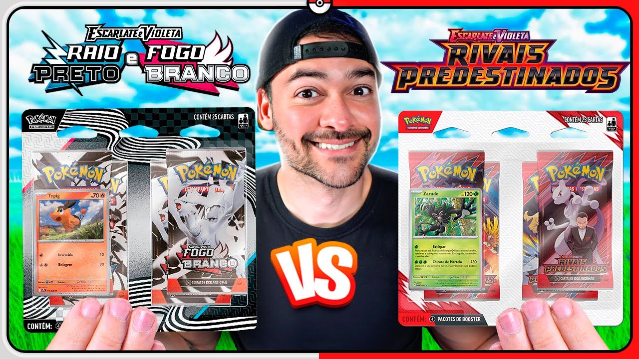 e agora? Qual Blister de CARTA POK&Eacute;MON GANHA ESSA BATALHA?
