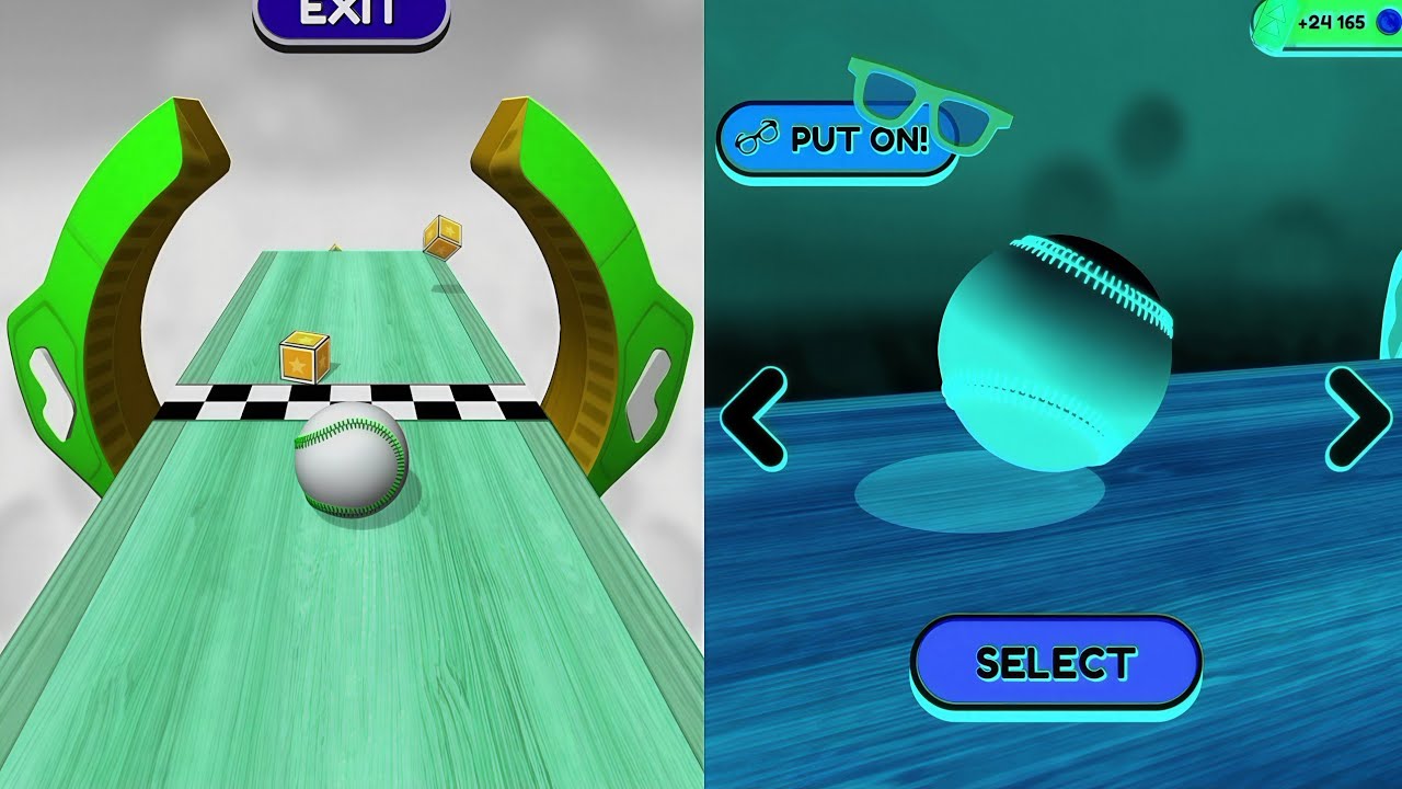 Going Balls Vs Reversed Video Gameplay Super SpeedRun #74