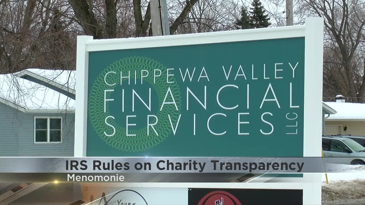 IRS rules on charity transparency