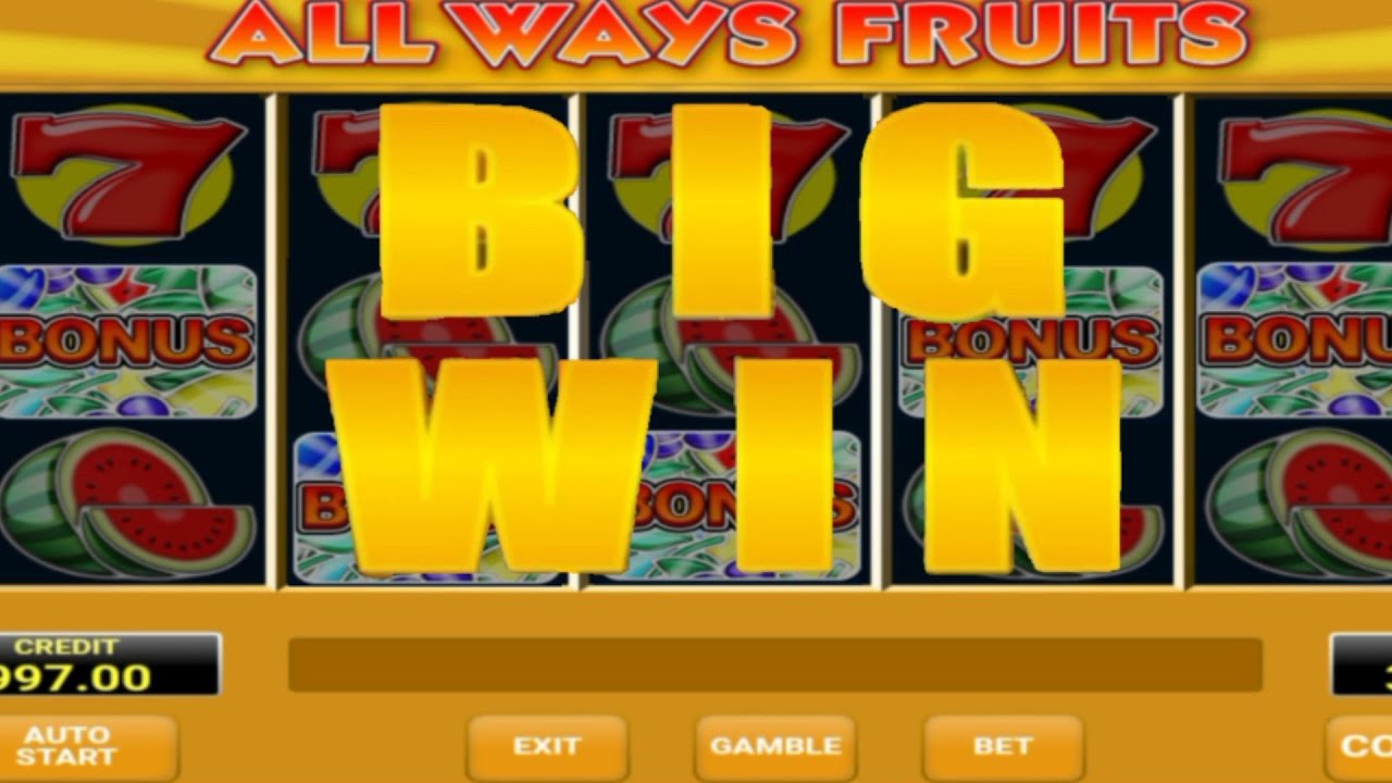 ALL WAYS FRUITS CASINO BIGWIN & BONUSSPINS 🔥 أفضل لعبة للزوالي و للنهاية الفرج