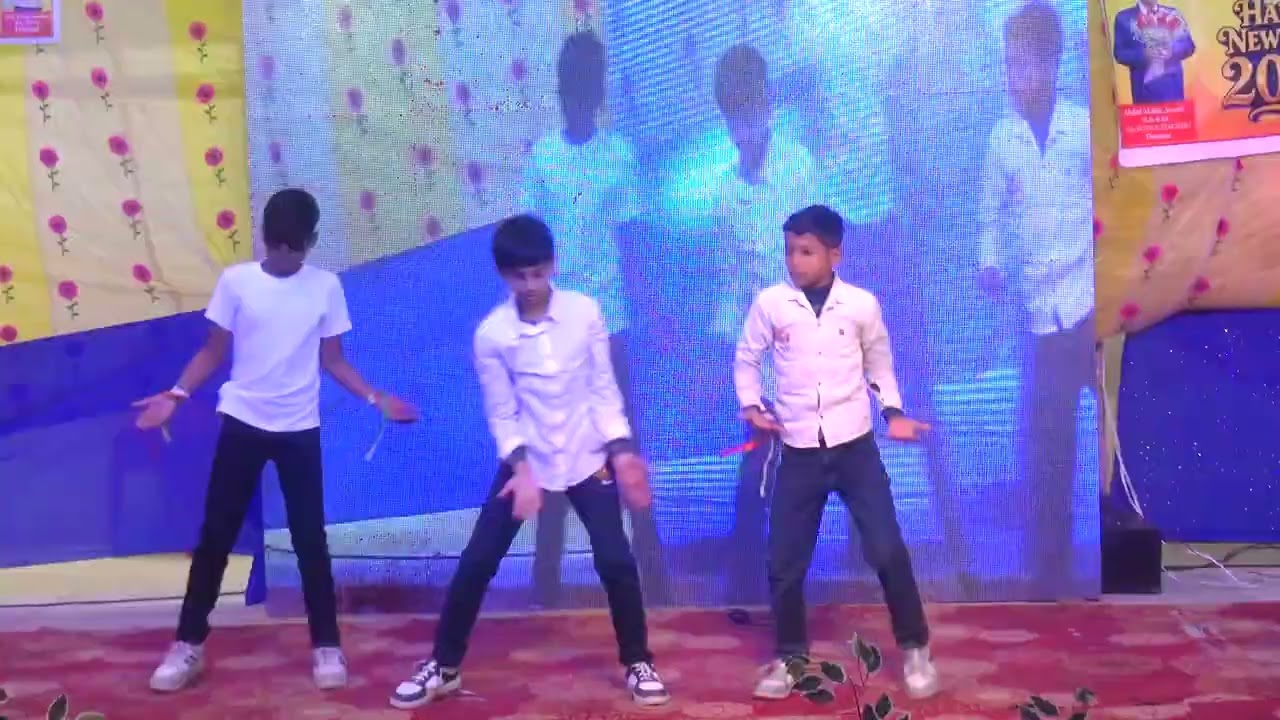 Mix Song Dance Ritik, Sameer & Ankit Annual Day Program Children's Growth Point