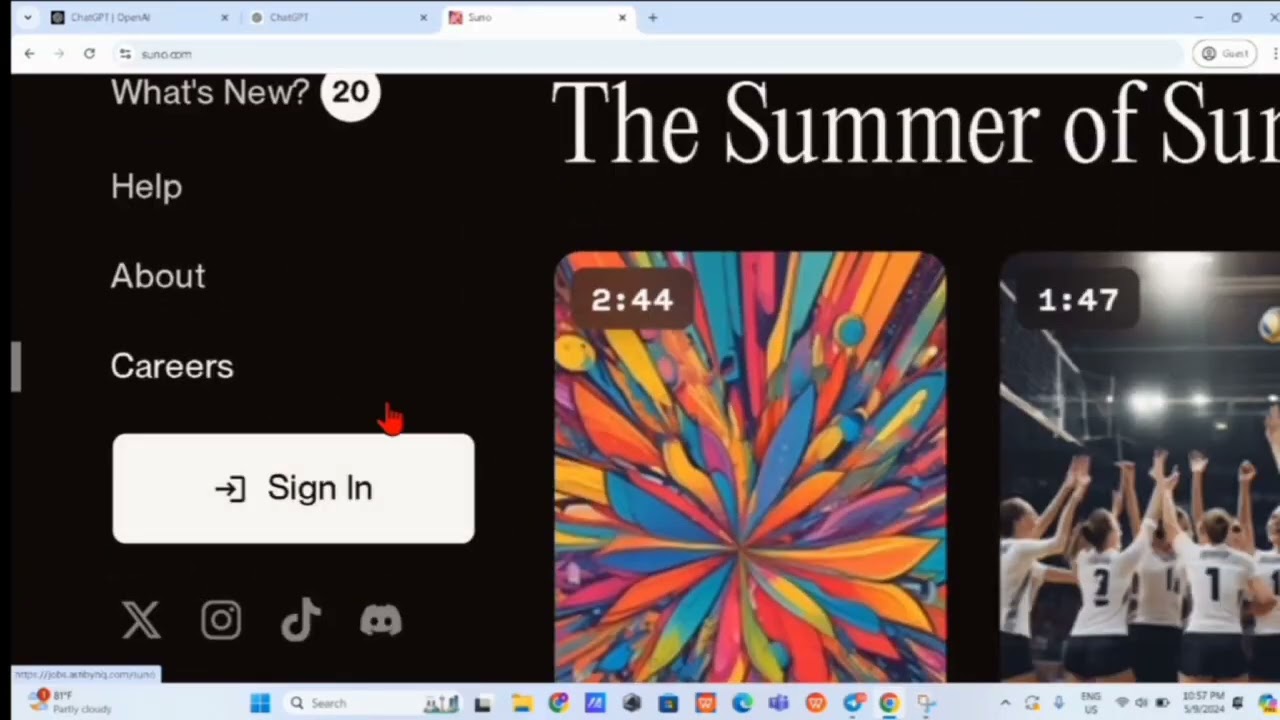 Mencipta Lagu dengan SUNO AI dan Chat GPT