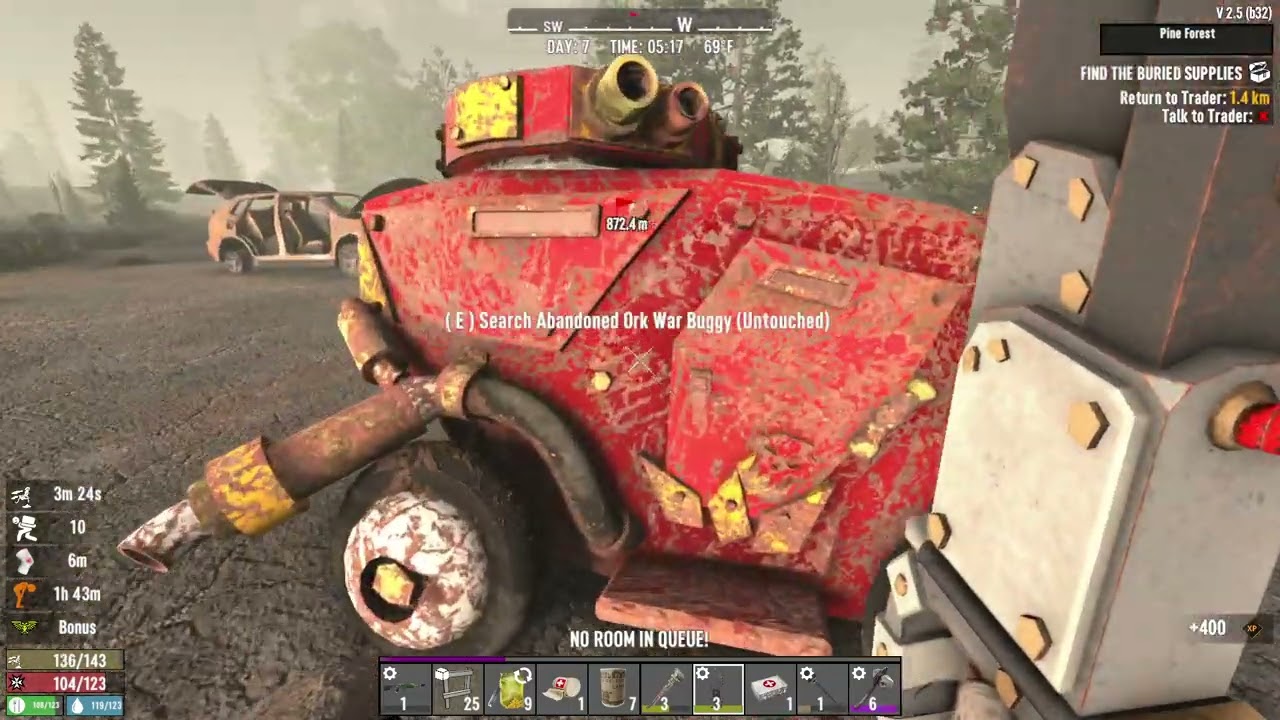 7 days to die Grimmdark 40k Mod Day 7 Finding a Horde base