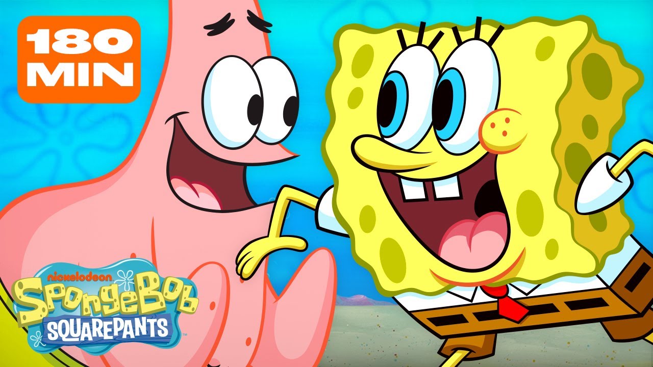 SpongeBob & Patrick Being Besties for 180 Minutes Straight | @SpongeBobOfficial
