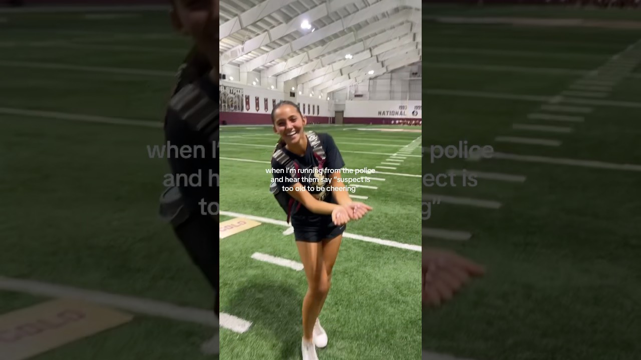 Guilty😳 #college #athlete #trend #trending #viralvideo #shorts #viral #cheerleader #senior #fyp