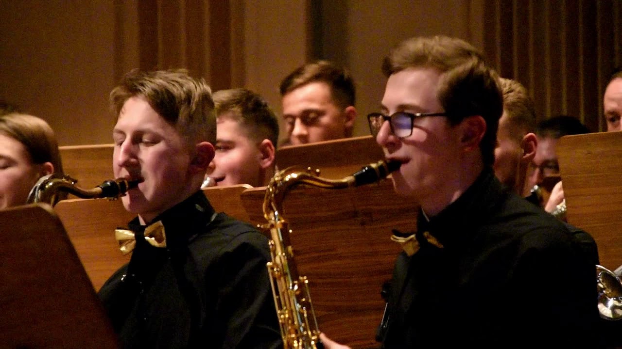 Koncert orkiestry dętej z mażoretkami z Krasocina w Filharmonii Świętokrzyskiej