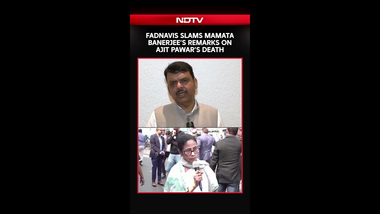 "Dirty & Despicable": Fadnavis Slams Mamata Banerjee's 'Conspiracy' Claims on Ajit Pawar's Death