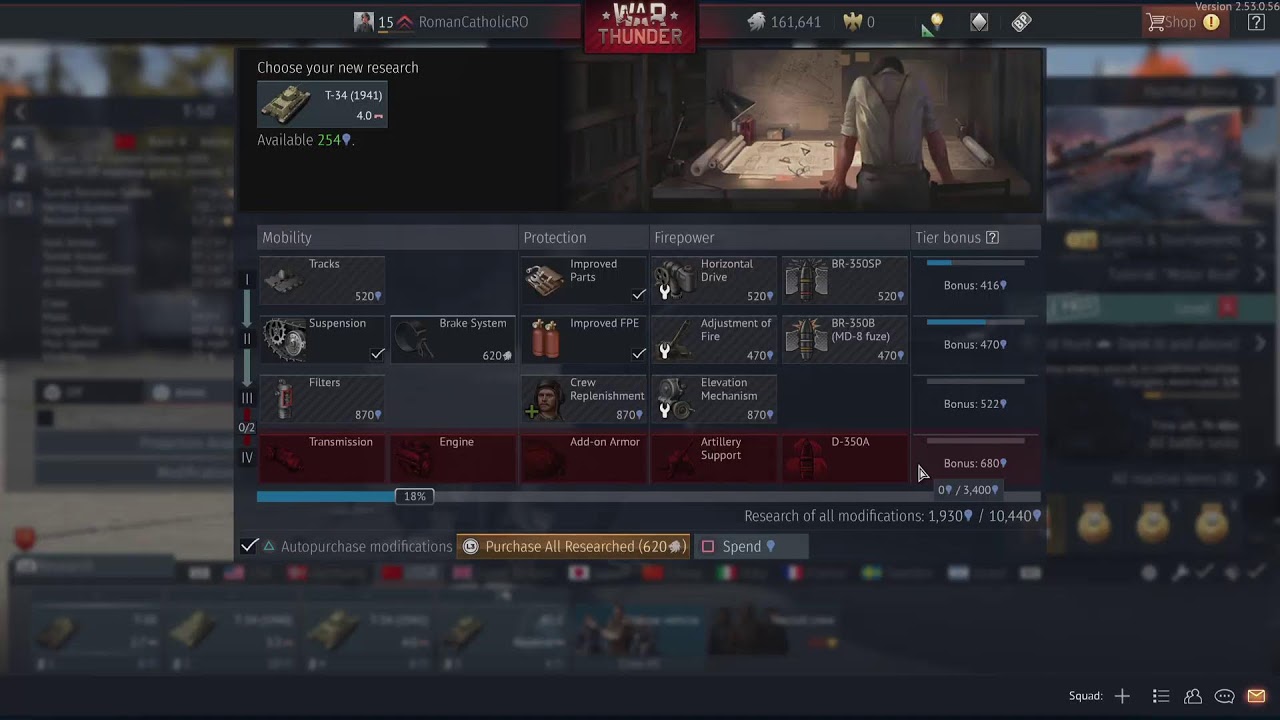 Playing War thunder