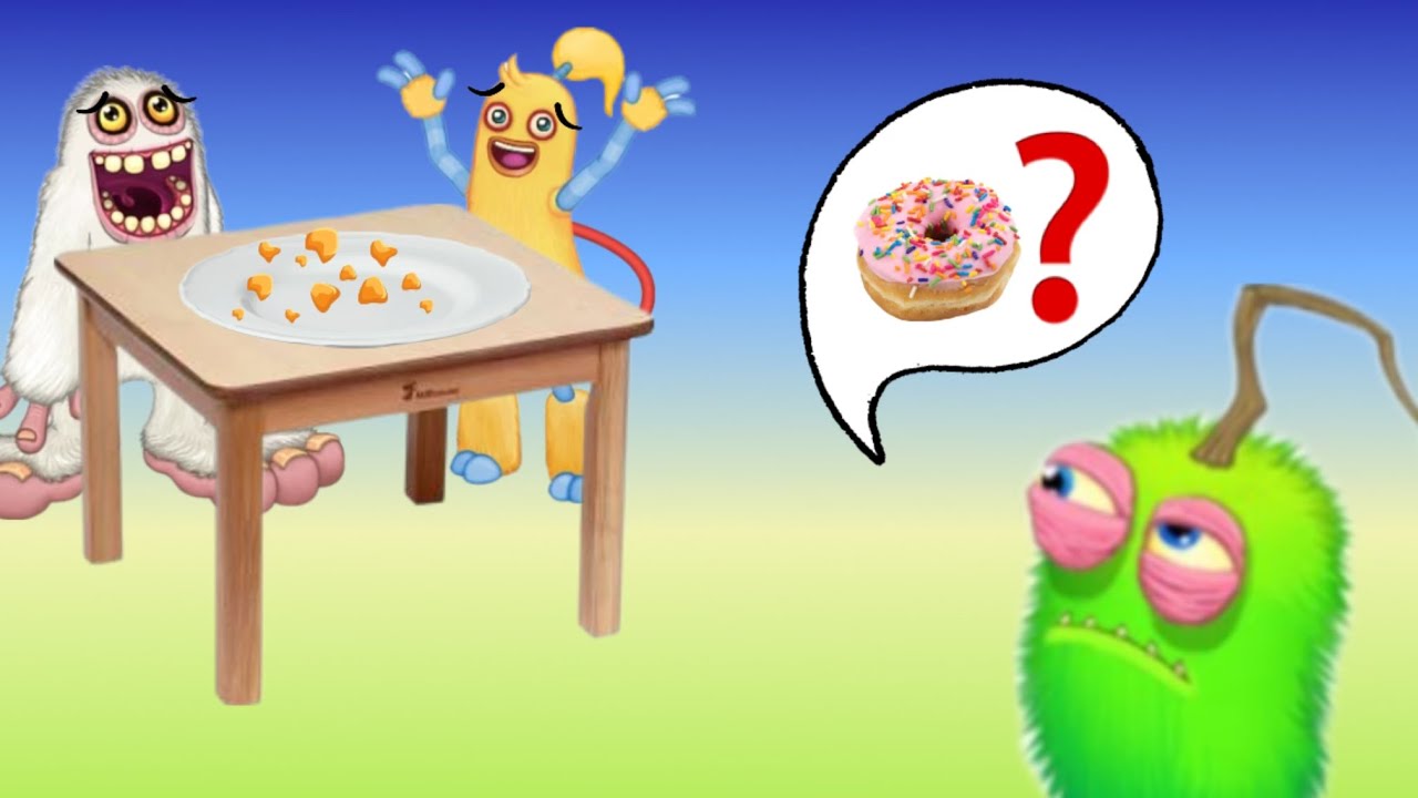 My Singing Monsters Plush - Who stole Furcorn’s Donut?