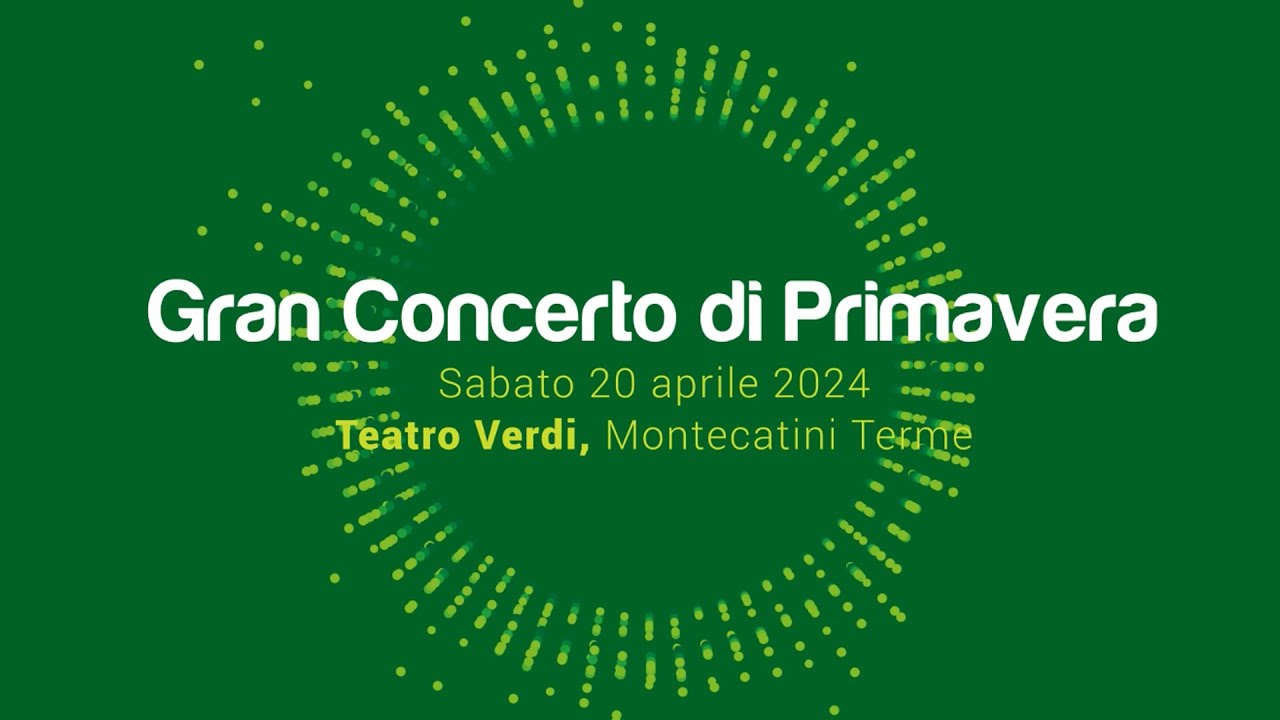 Festival di Primavera 2024 🌸 𝗚𝗥𝗔𝗡 𝗖𝗢𝗡𝗖𝗘𝗥𝗧𝗢 𝗗𝗜 𝗣𝗥𝗜𝗠𝗔𝗩𝗘𝗥𝗔 🌸 sabato 20 aprile 2024