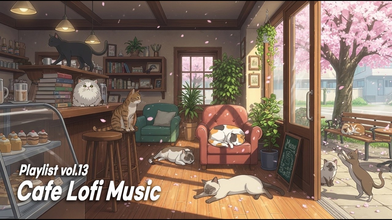 Cafe Lofi Music | Dawn & Early Morning Chill | 카페 로파이 음악 플레이리스트