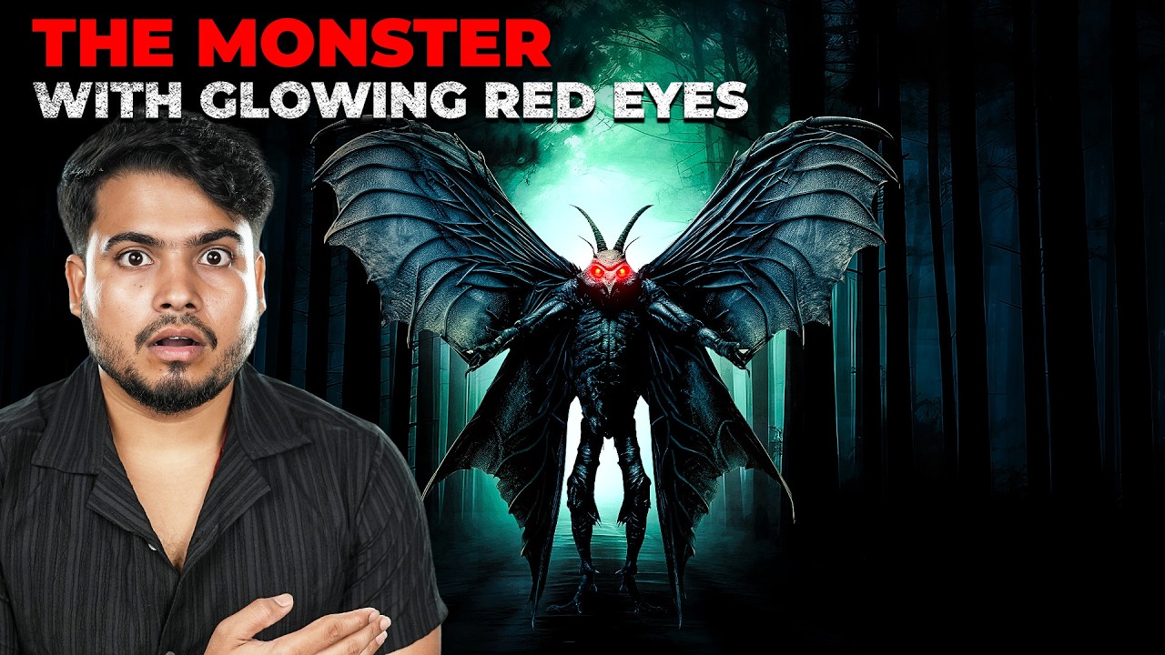 The Monster with Glowing Red Eyes