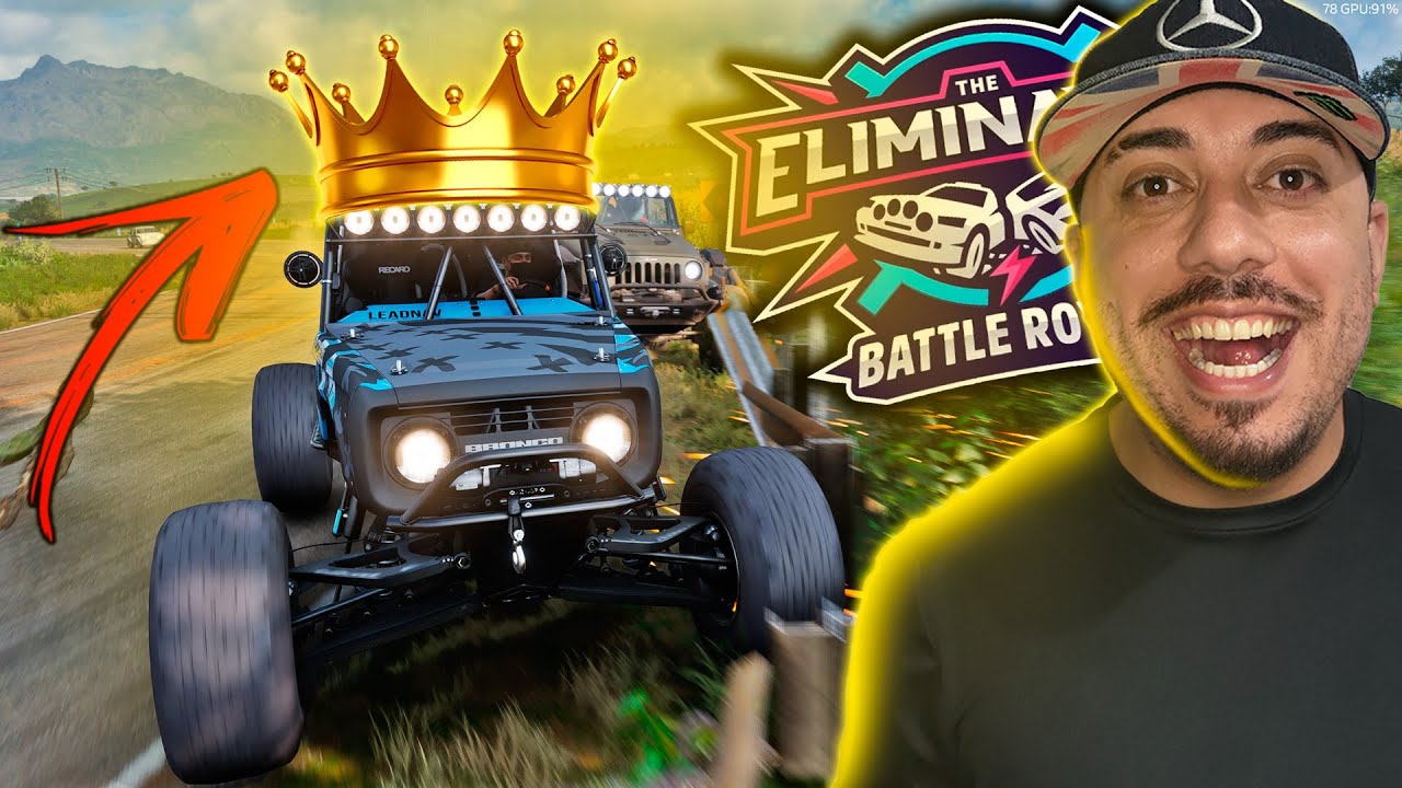 MEU MELHOR ELIMINATOR AT&Eacute; HOJE - FORZA HORIZON 5 GAMEPLAY