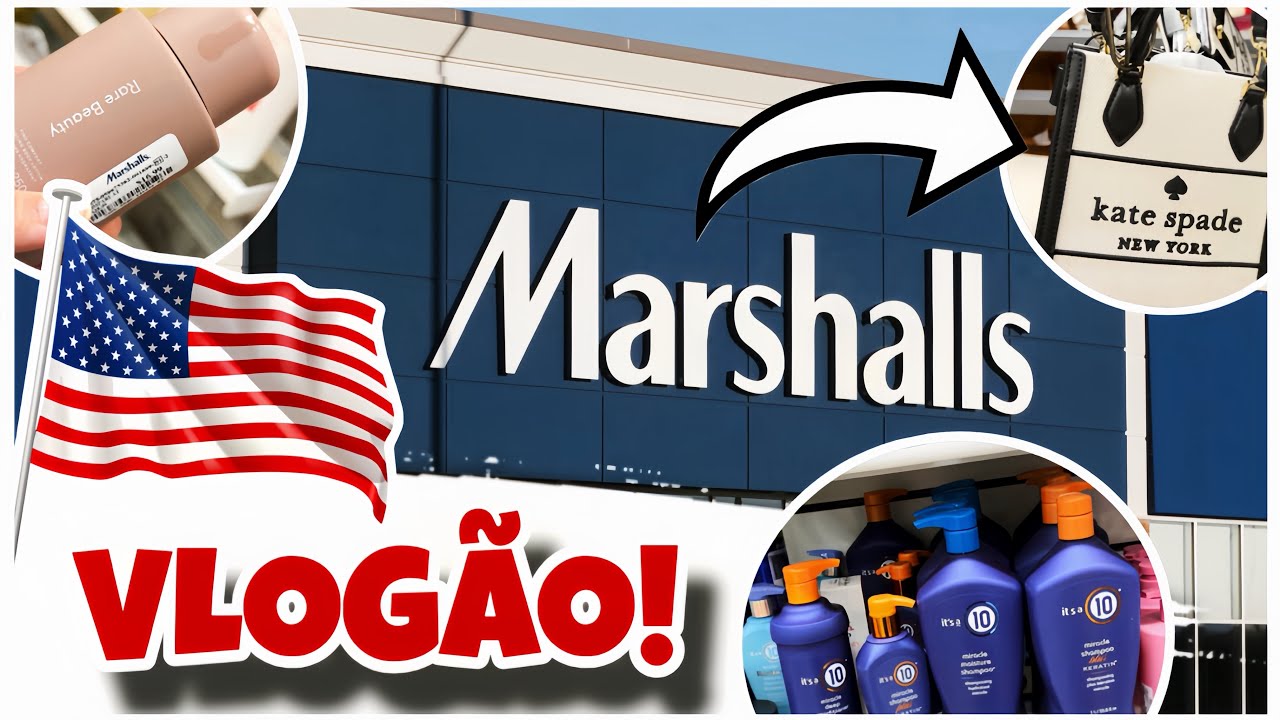 LOJA MARSHALLS LOTADA DE COISAS INCRÍVEIS E BARATAS! FAZENDO COMPRAS NA LOJA MARSHALLS DOS EUA 🇺🇸 