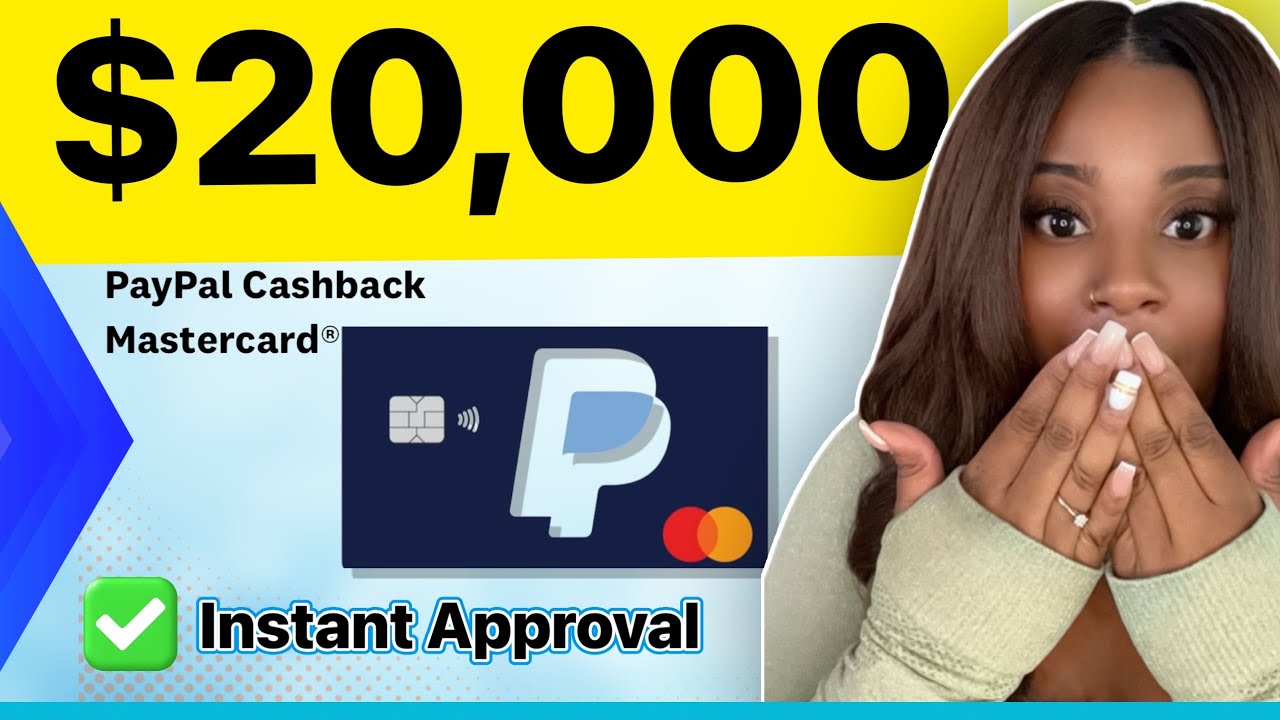 $20,000 PayPal Master Card WITH Instant Approval