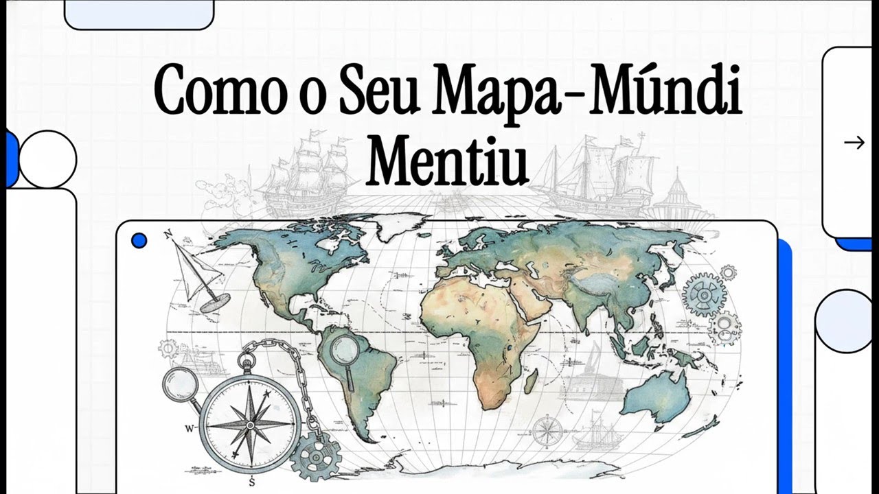 Mapas do Passado: Como seu Mapa Mundi mentiu !