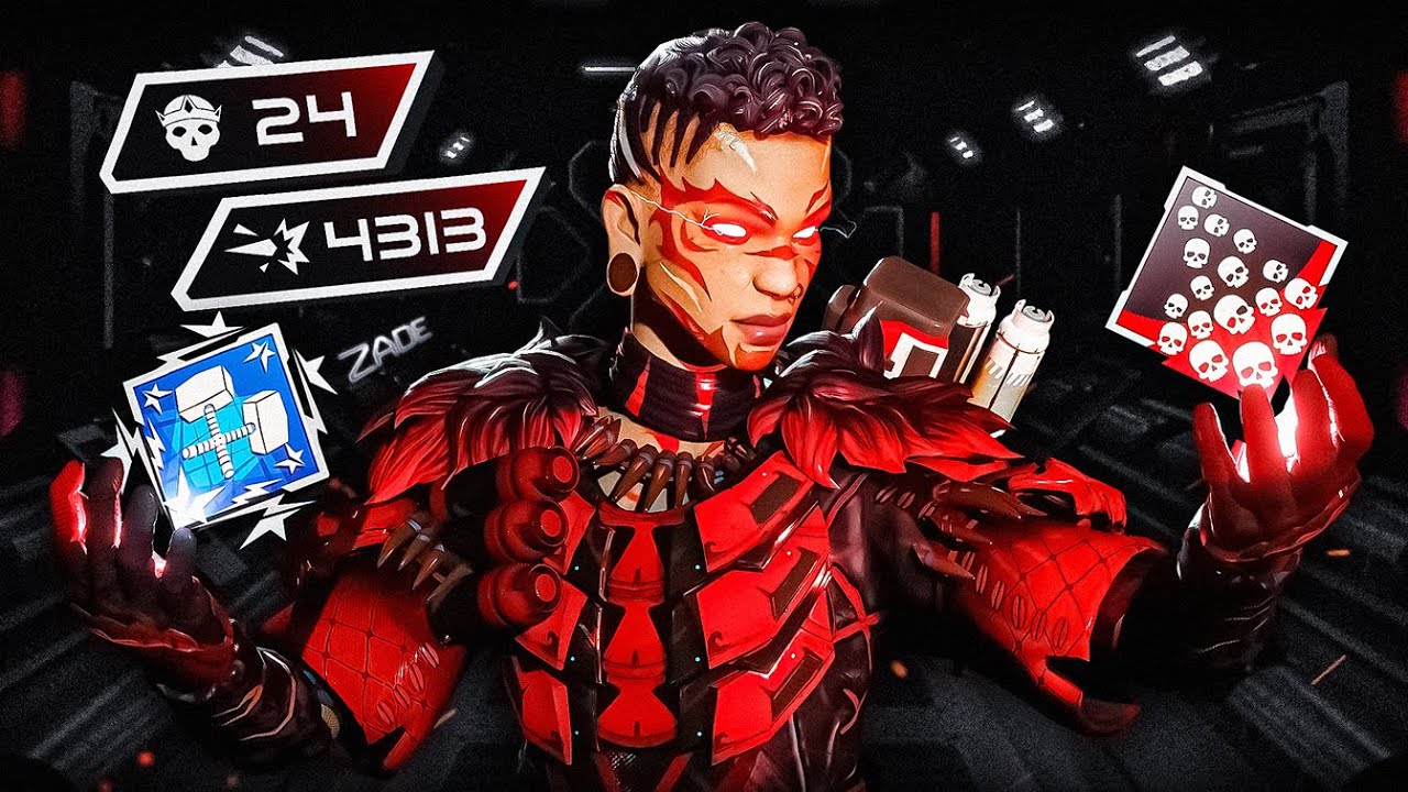 India's Most Badass Bangalore Dropping A 24Kill / 4313Damage Game #ApexLegendsIndia #ZadeOnYT