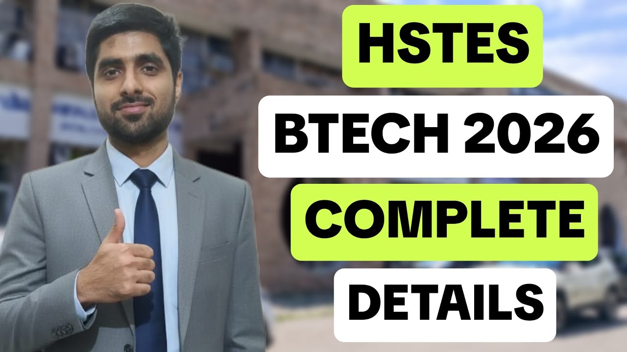 HSTES Btech Counselling 2026 Complete A to Z Details 😱 | Btech Haryana Admissions 