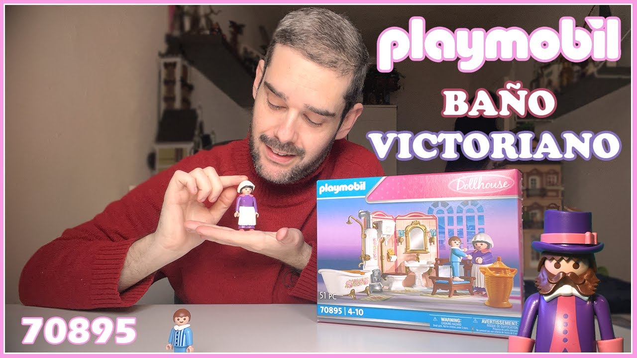 EL GRAN BAÑO VICTORIANO 70895 😍 SERIE VICTORIANA DE PLAYMOBIL 😍 UNBOXING 2022