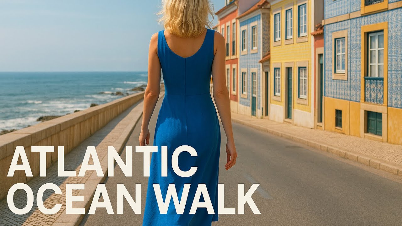 Breathtaking Atlantic Ocean Walk! 🚶&zwj;♂️ 4K Ultra HD Coastal Walking Tour
