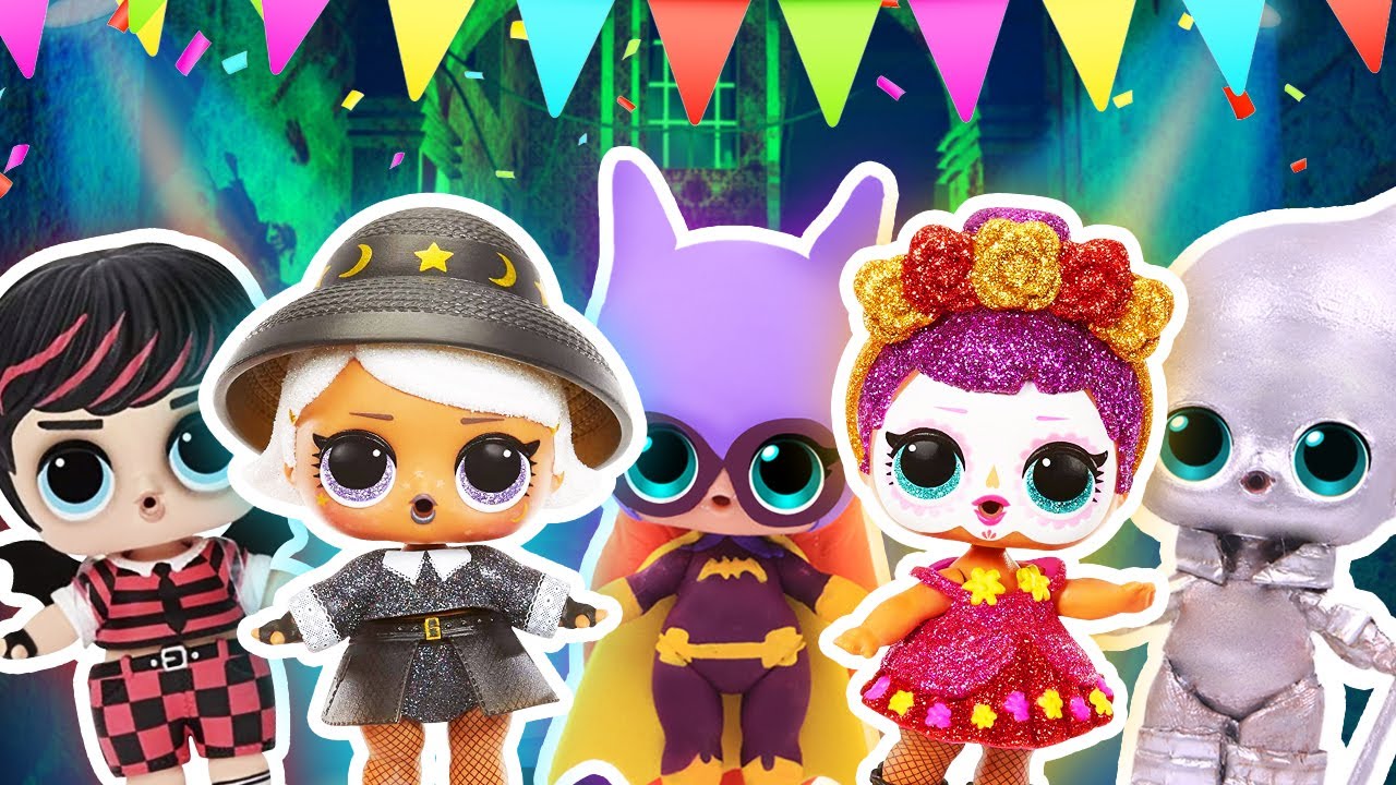 CONCURSO de DISFRACES en HALLOWEEN 💀👻🎃 - MUÑECAS LOL SORPRESA - Juguetes Fantásticos