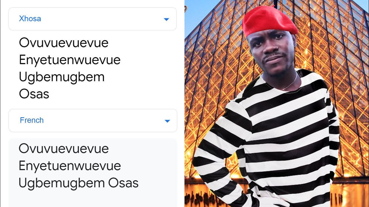 Hardest Name in Africa in different languages meme (Part 4)