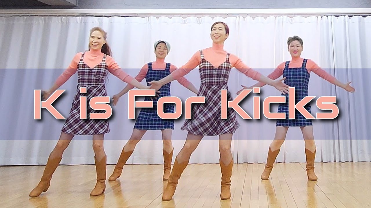 K is For Kicks LineDance/Choreo: Christopher Gonzalez/입문용라인댄스/3급20번