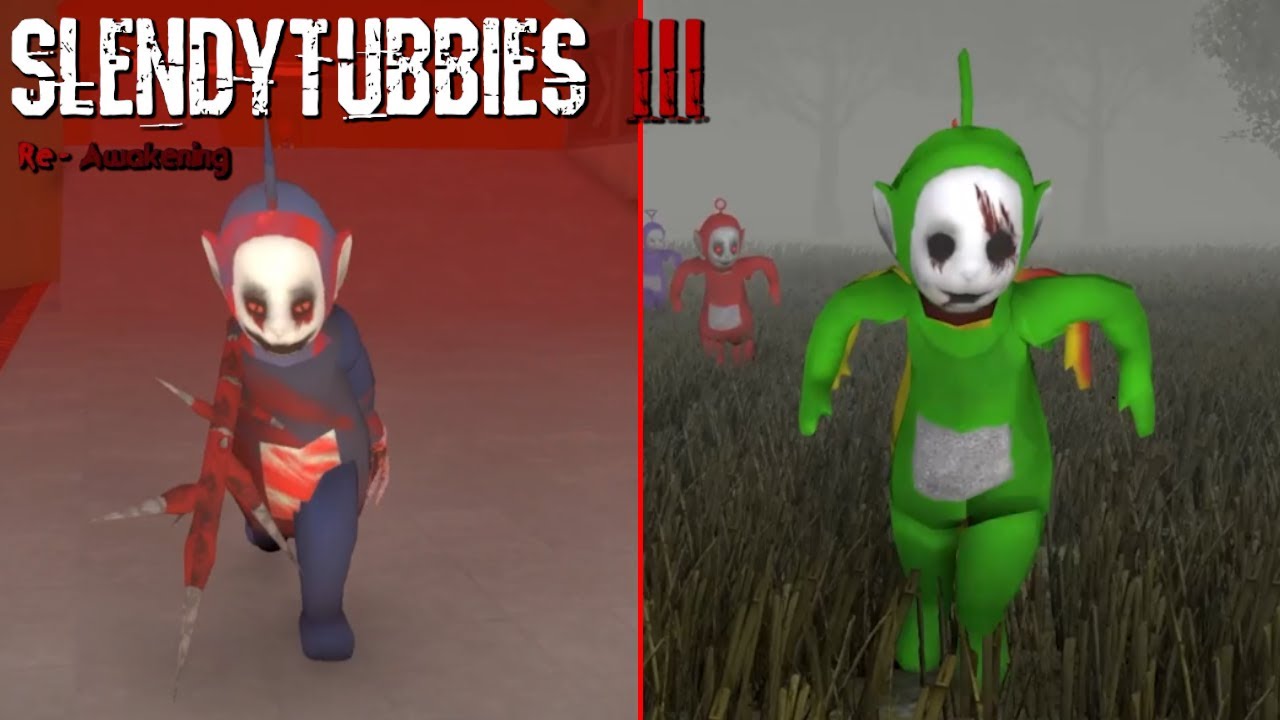 Slendytubbies 3: Re - Awakening | ReeTubby Land & Base | Режим сбора