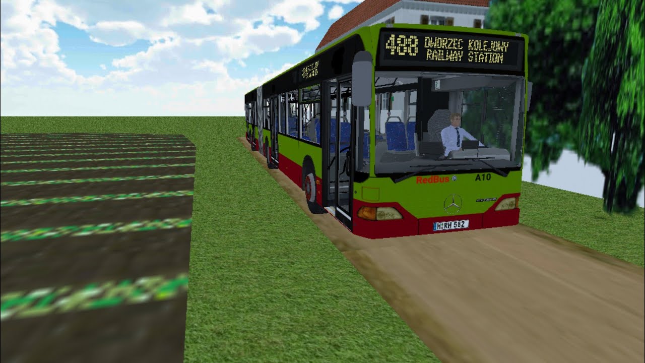 Proton Bus Simulator #223 Przejazd Mercedes O530G Citaro C1 Na Linii 488 Mapa Żerniki Cz.1/2