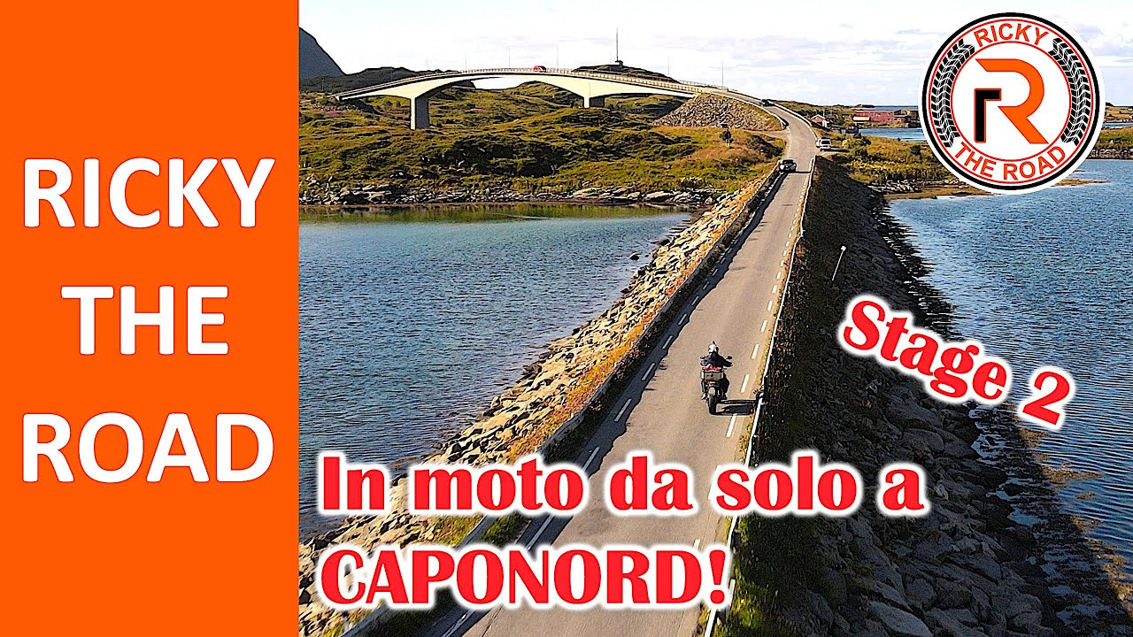 Caponord in moto‼️ - Viaggio in solitaria - Stage 2 - Stoccolma/NordKapp/Honningsvåg