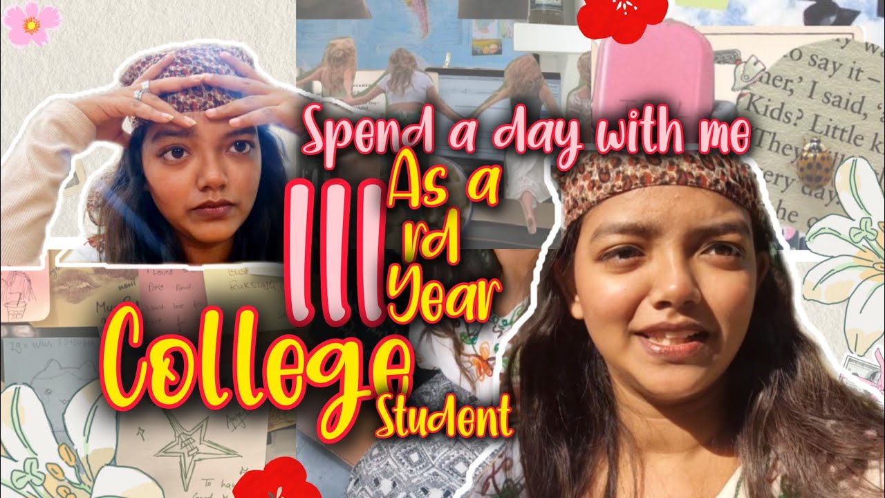 Spend a day with me💖👉🏻👈🏻as a IIIrd year College Student/ DU/ Vlog✨️/University of Delhi/