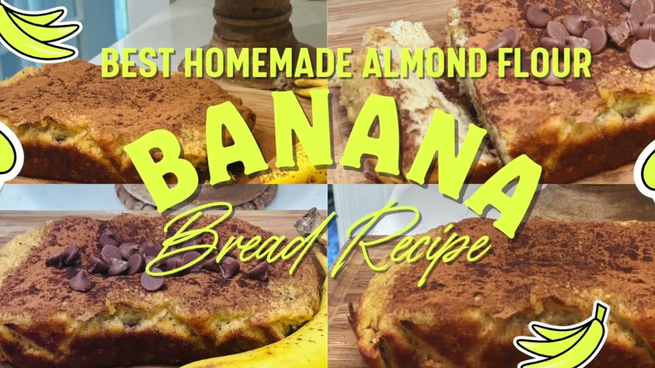 Best Almond Flour Banana Bread Recipe | Super Moist & Naturally Sweet! - Muzlu Kek Tarifi