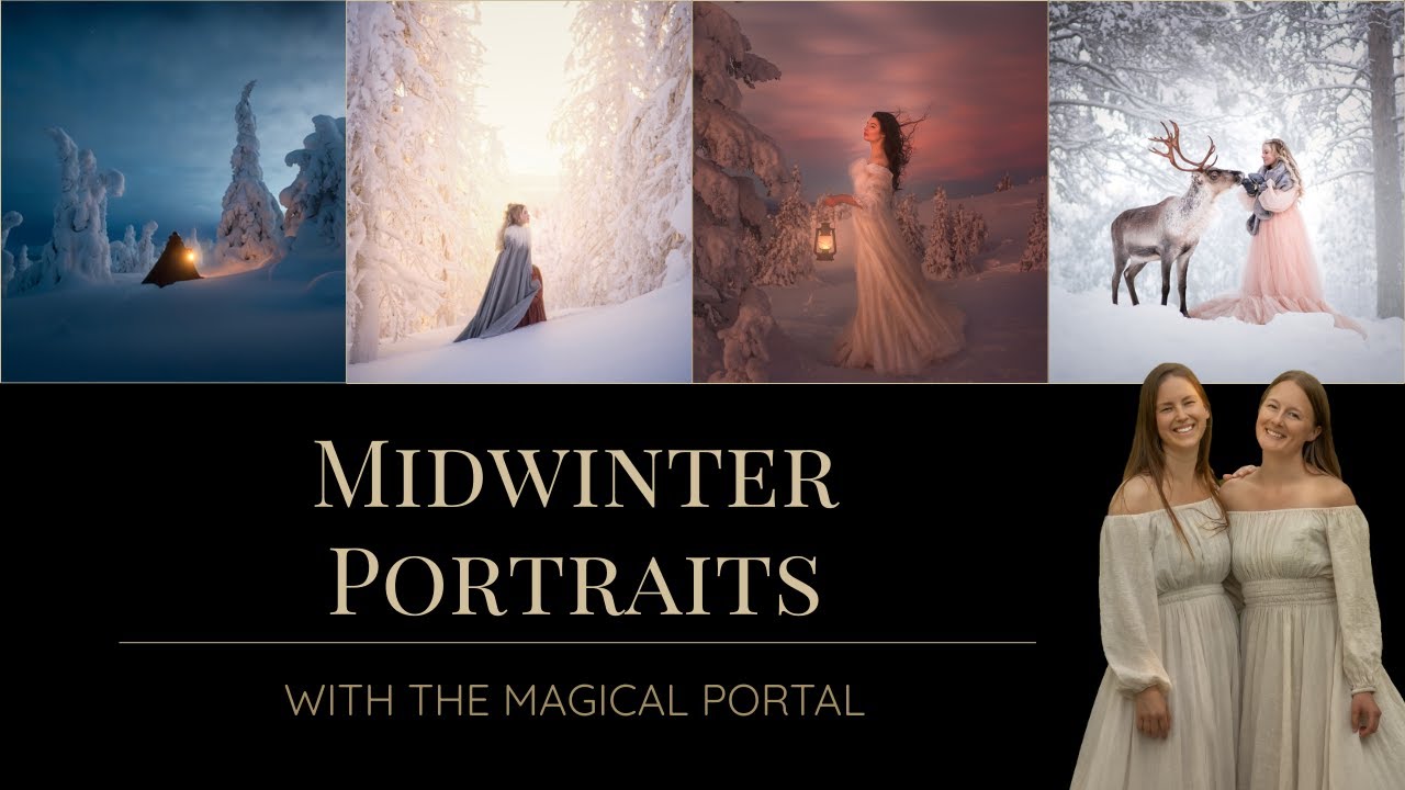 Midwinter Portraits - Behind the Photos | Fine Art Portrait Photography in Nature